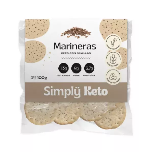 Marineras Con Semillas X100grs Simply Keto