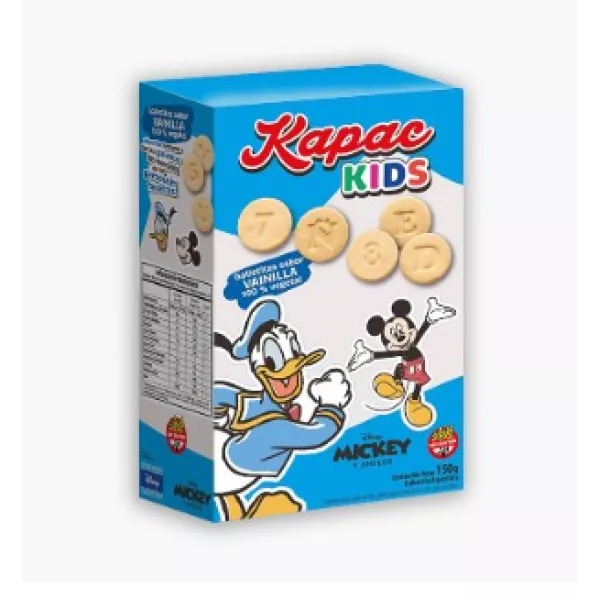 Galletitas Sabor vainilla Sin Tacc Kapac