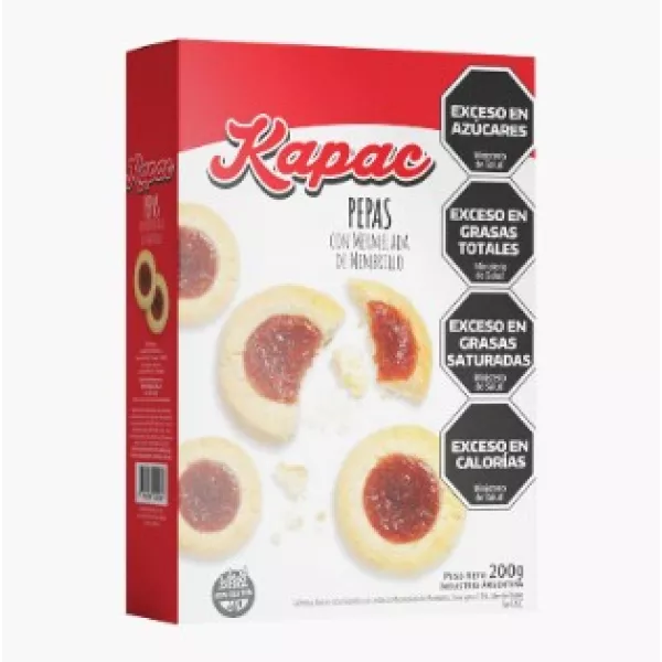 Pepas de membrillo Sin Tacc Kapac