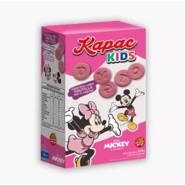 Galletitas Sabor Frutilla Sin Tacc Kapac