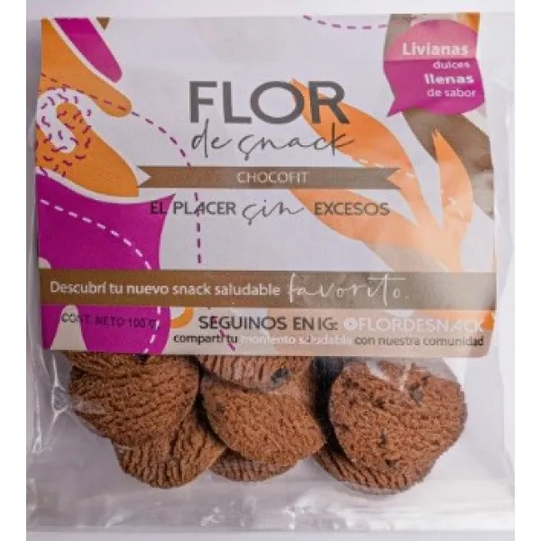 Galletitas Chocofit x 100 grs Flor de Snack