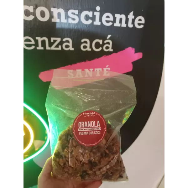 Granola Vegana Con Coco X 500 Mandala Raiz