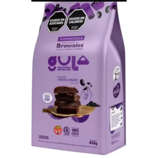 Premezcla Para Brownie Vegan Y Sin Tacc Gula