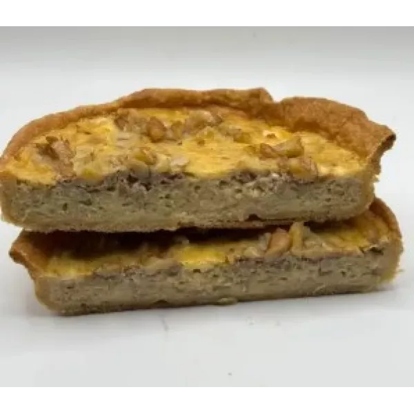 Tarta Keto De Queso Azul, Cebolla Y Nuez Vento Fit